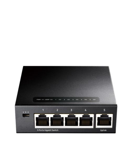 CUDY 5-Port Gigabit Metal  Switch resmi